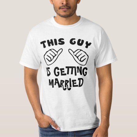 Bachelor Party, Engagement T-shirt