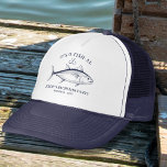 Bachelor Party Fishing Trip Custom Trucker Hat<br><div class="desc">For the groom-to-be who is throwing a fishing trip bachelor party. This hat helps to give the celebrations a personal touch and makes for a great keepsake for your guests. This bachelor party hat can be personalized to include your own choice of text. These hats will come in handy for...</div>