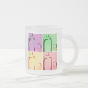 Bachelor Party Frosted Glass Coffee Mug