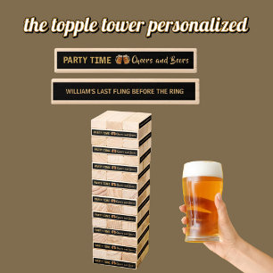 Bachelor Party Golf Last Fling Before the Ring  Topple Tower