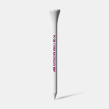 Bachelor Party Golf Tees – Four Cities Custom Set