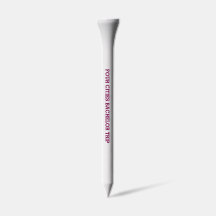 Bachelor Party Golf Tees – Four Cities Custom Set