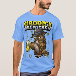 Bachelor Party Groom & Groomsmen Drinking Crew Fun T-Shirt