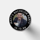 Bachelor Party Groom Photo Golfer Wedding Golf Tees<br><div class="desc">Use these groom photo golf ball tees for each golfer at your bachelor party golf outing!  Customize with the photo and date of your choice.  This product works best when the groom is centered in the photo.</div>