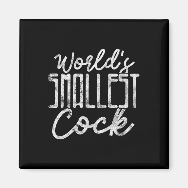 Bachelor Party Groom Wedding World's Smallest Grun Magnet (Front)