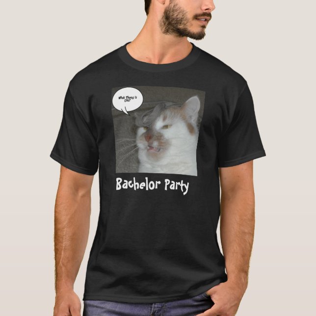 Bachelor Party Humor T-Shirt (Front)