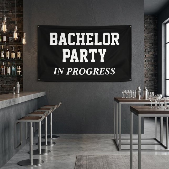 Bachelor Party In Progress Banner (Creator Uploaded)