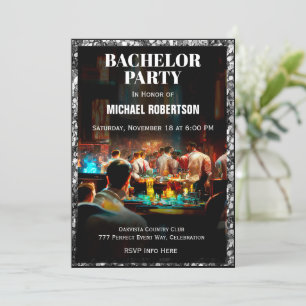 Bachelor Party Invitation