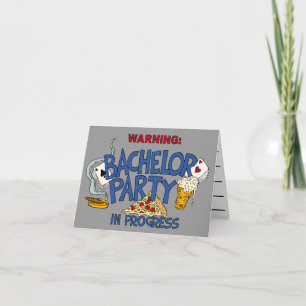 Bachelor Party invitation