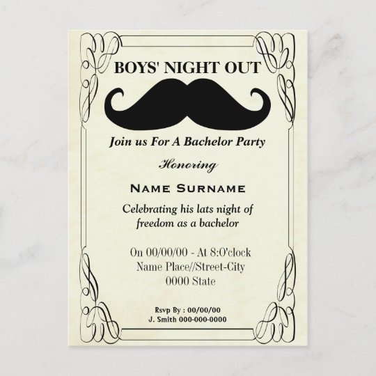 bachelor party invitation,groom shower invitation | Zazzle.com