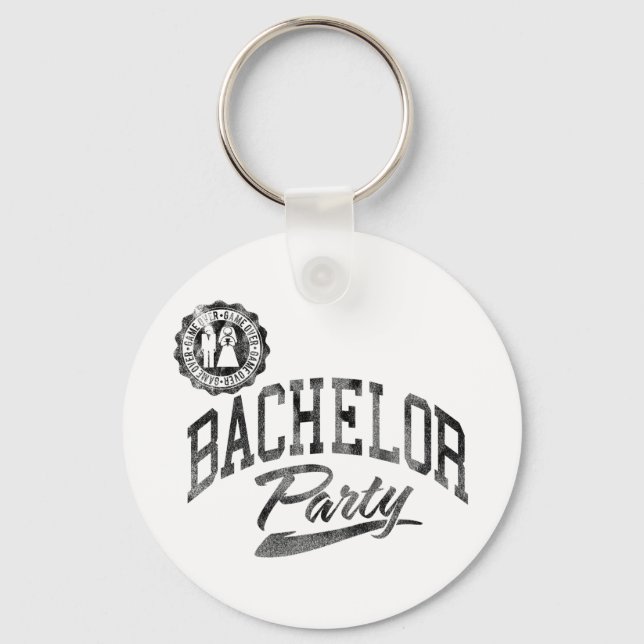 Bachelor Party Keychain (Front)