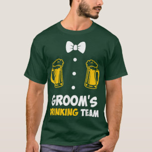 Bachelor Party Men Team Groom Wedding117 T-Shirt