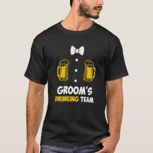 Bachelor party men team groom wedding 1 T-Shirt