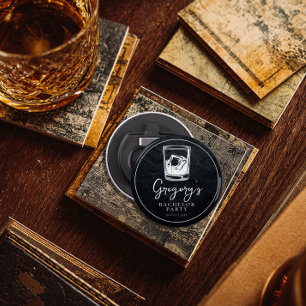 Bachelor party modern stylish bottle opener