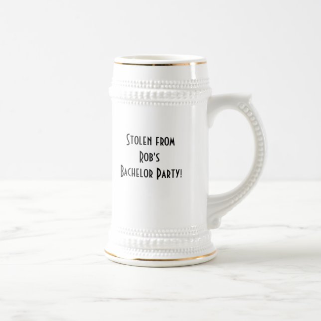 Bachelor Party  Mug (Right)