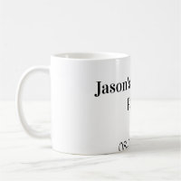 Bachelor party name date simple minimal best man