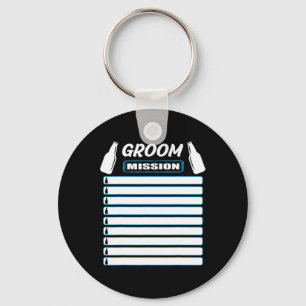 Bachelor Party Outfit With Checklist - Bachelor Pa Keychain