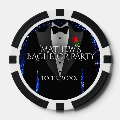 Bachelor Party Poker Chip