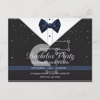 Bachelor Party Postcard