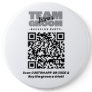 Bachelor Party QR Code Buy Drink Team Groom 6" Button