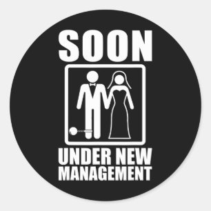 Bachelor Party Shirts For Men2  Classic Round Sticker