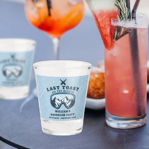 Bachelor Party Ski Resort Weekend  Shot Glass