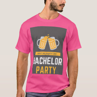Bachelor party sticker T-Shirt