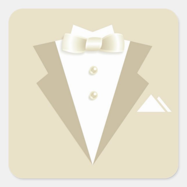 Bachelor Party Suit Sticker (Front)