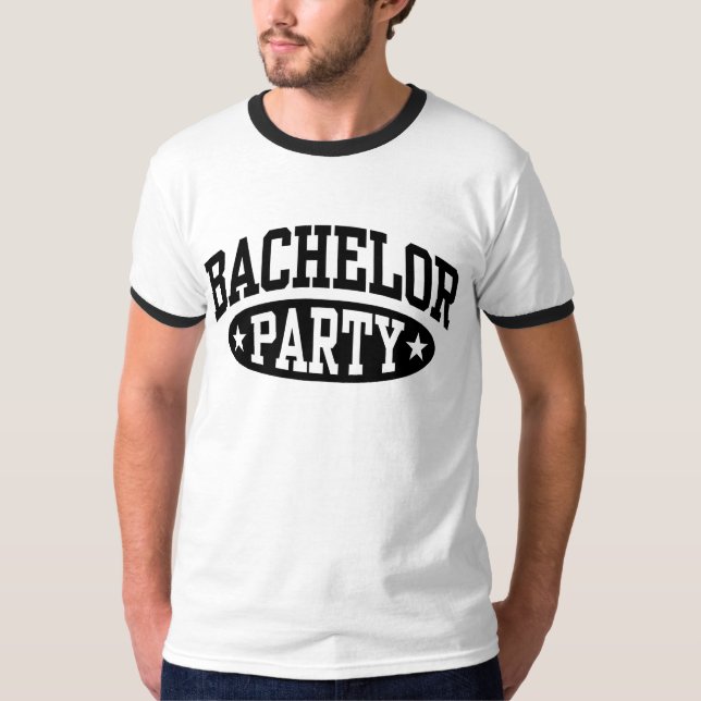 Bachelor Party T-Shirt (Front)