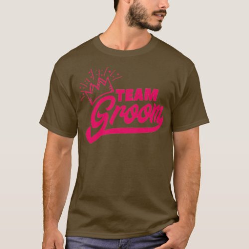 Bachelor Party Team Groom Crown Shirt Gift Idea