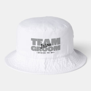 Bachelor Party Team Groom To Be Custom Name Bucket Hat