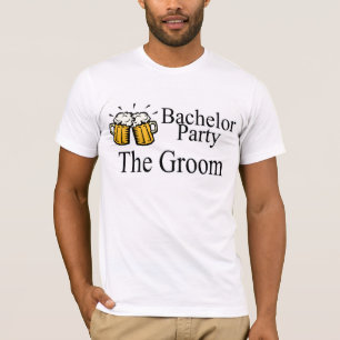 Bachelor Party The Groom Beer T-Shirt