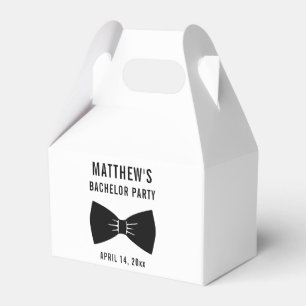 Bachelor Party Tuxedo Bow Tie Wedding Favor Boxes