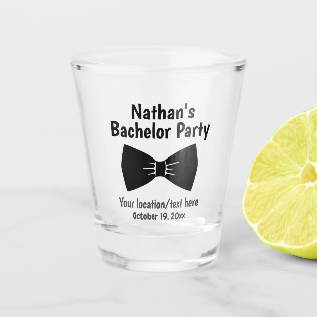 Wedding Gift / Favour Personalised Shot Glass Stag Night Usher, Best Man 