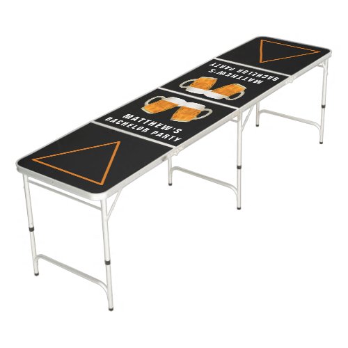 Bachelor Party Wedding Beer Cheers Beer Pong Table