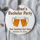 Bachelor Party Wedding Favor Beer Cheers
