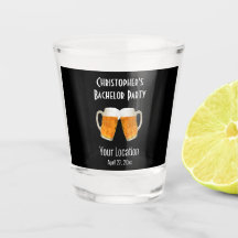 Bachelor Party Wedding Favor Beer Cheers