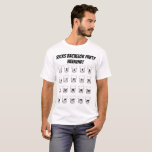 Bachelor Party Weekend Shots Tee! T-Shirt<br><div class="desc">Bachelor Party Weekend Shots Tee! Who can take the most shots all weekend?!</div>