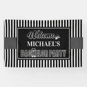 Bachelor Party Welcome Banner