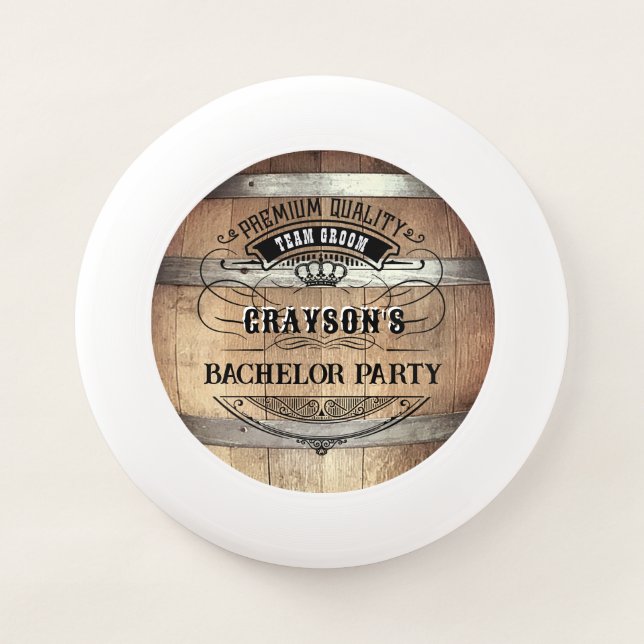 Bachelor Party Wham-O Frisbee (Front)