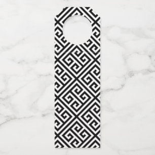 Bachelor party wine bottle hanger tag