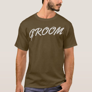 Bachelor Stag Party Funny Groom Groomsmen Wedding T-Shirt