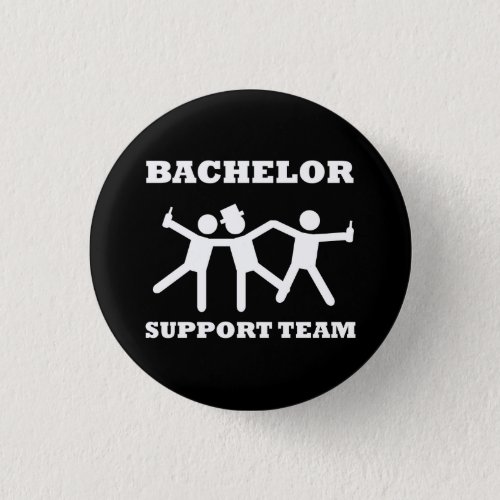 Bachelor Support Team Pinback Button