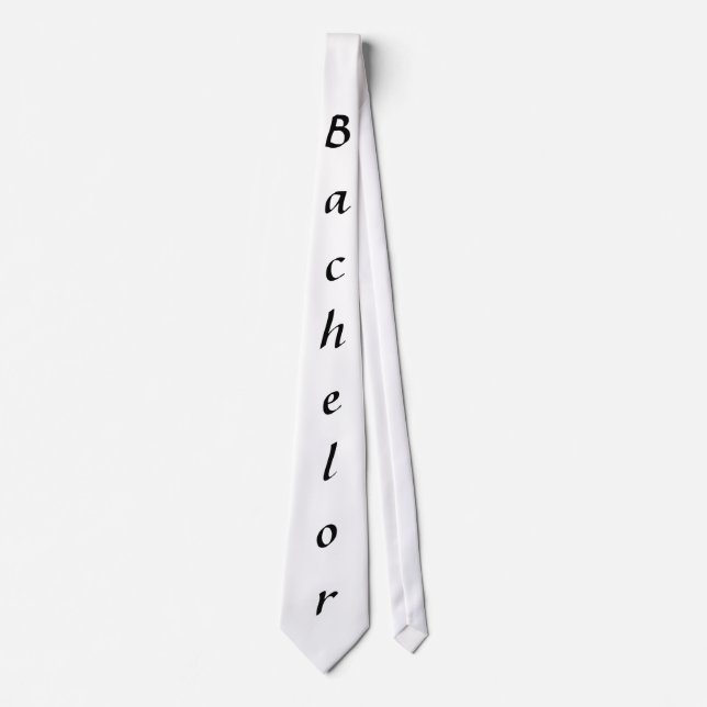 Bachelor Tie (Front)