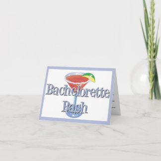 Bachelorette Bash invitations