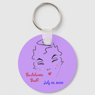 Bachelorette Bash Keychain