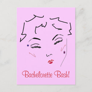 Bachelorette Bash Postcard