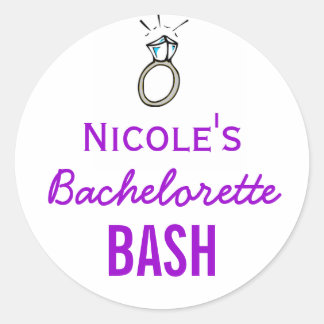 Bachelorette Bash Stickers