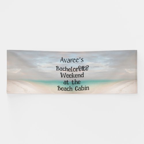 Bachelorette Beach Party at the Cabin Banner