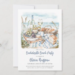 Bachelorette Beach Party Invitation